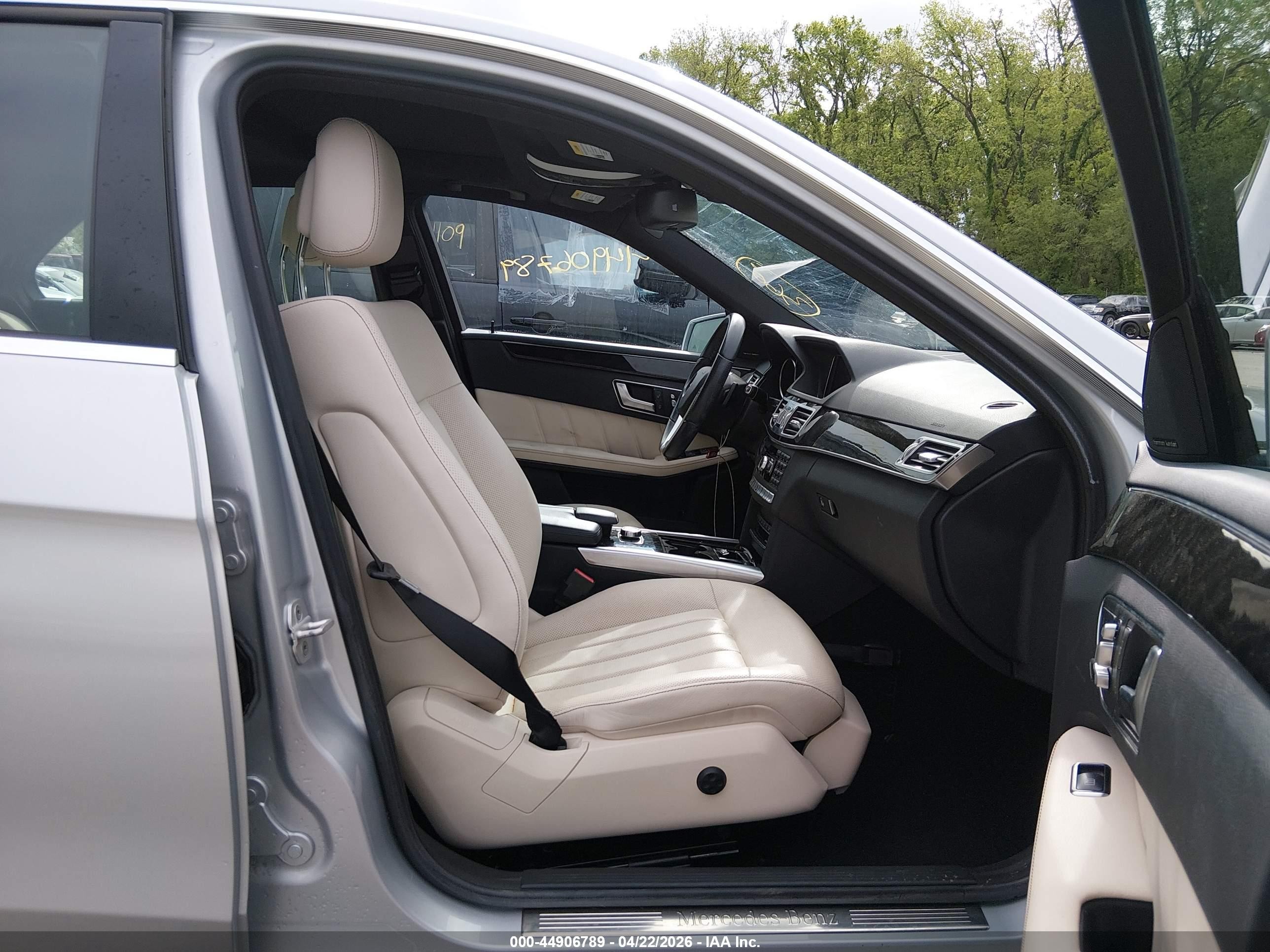 2015 Mercedes-benz E 350 4matic Silver vin: WDDHF8JB6FB092119