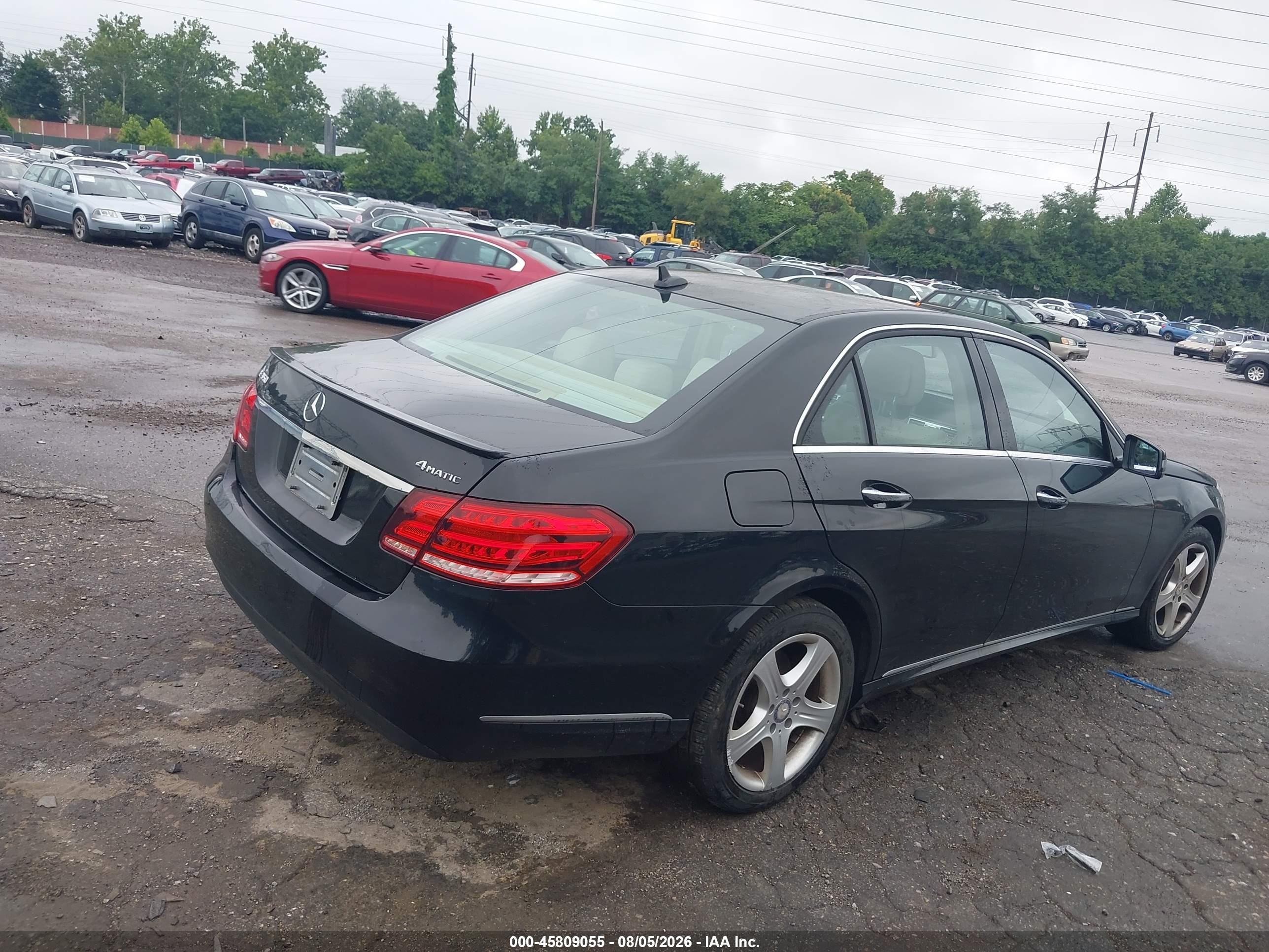 2015 Mercedes-benz E 350 4matic Black vin: WDDHF8JB6FB092573