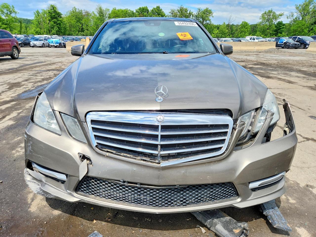2012 Mercedes-benz E 350 4matic Серый vin: WDDHF8JB7CA535105