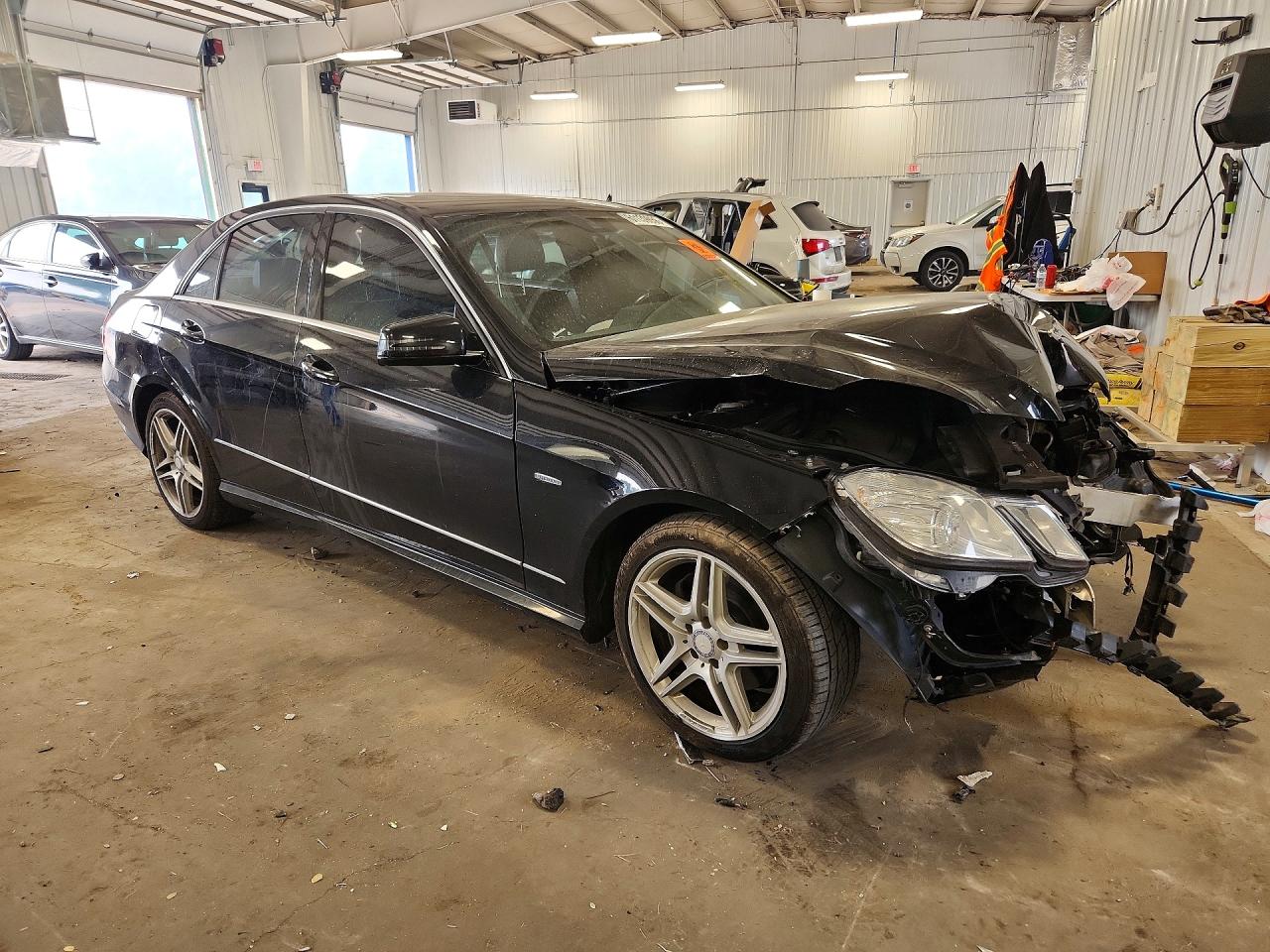 2012 Mercedes-benz E 350 4matic Black vin: WDDHF8JB7CA564426