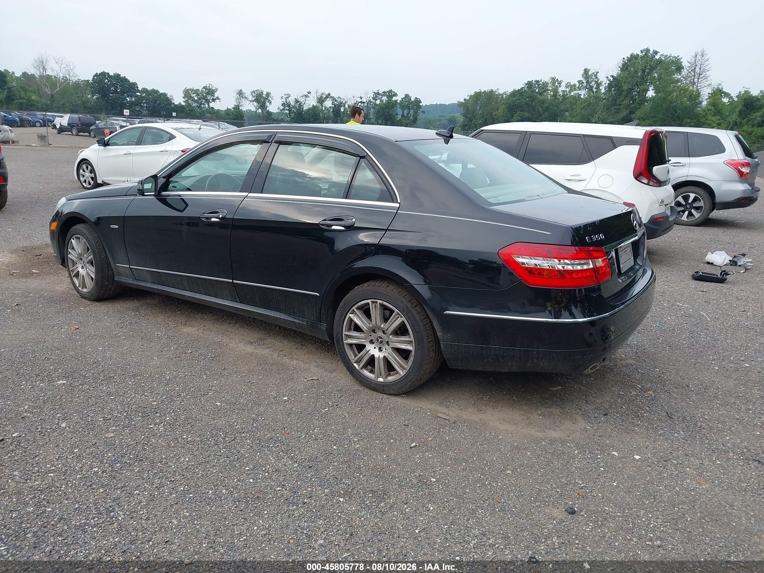 2012 Mercedes-benz E 350 4matic Black vin: WDDHF8JB7CA647905
