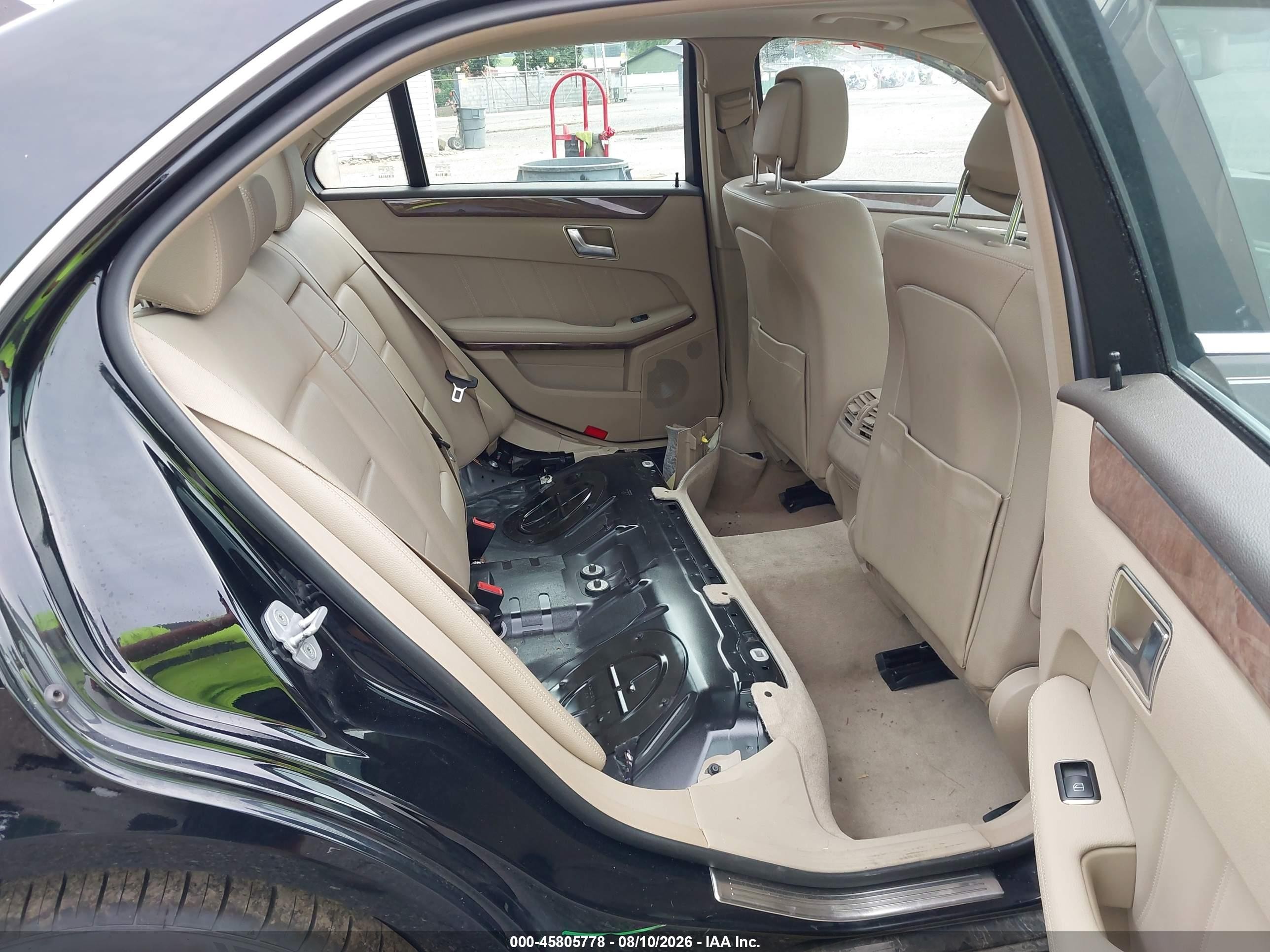 2012 Mercedes-benz E 350 4matic Black vin: WDDHF8JB7CA647905
