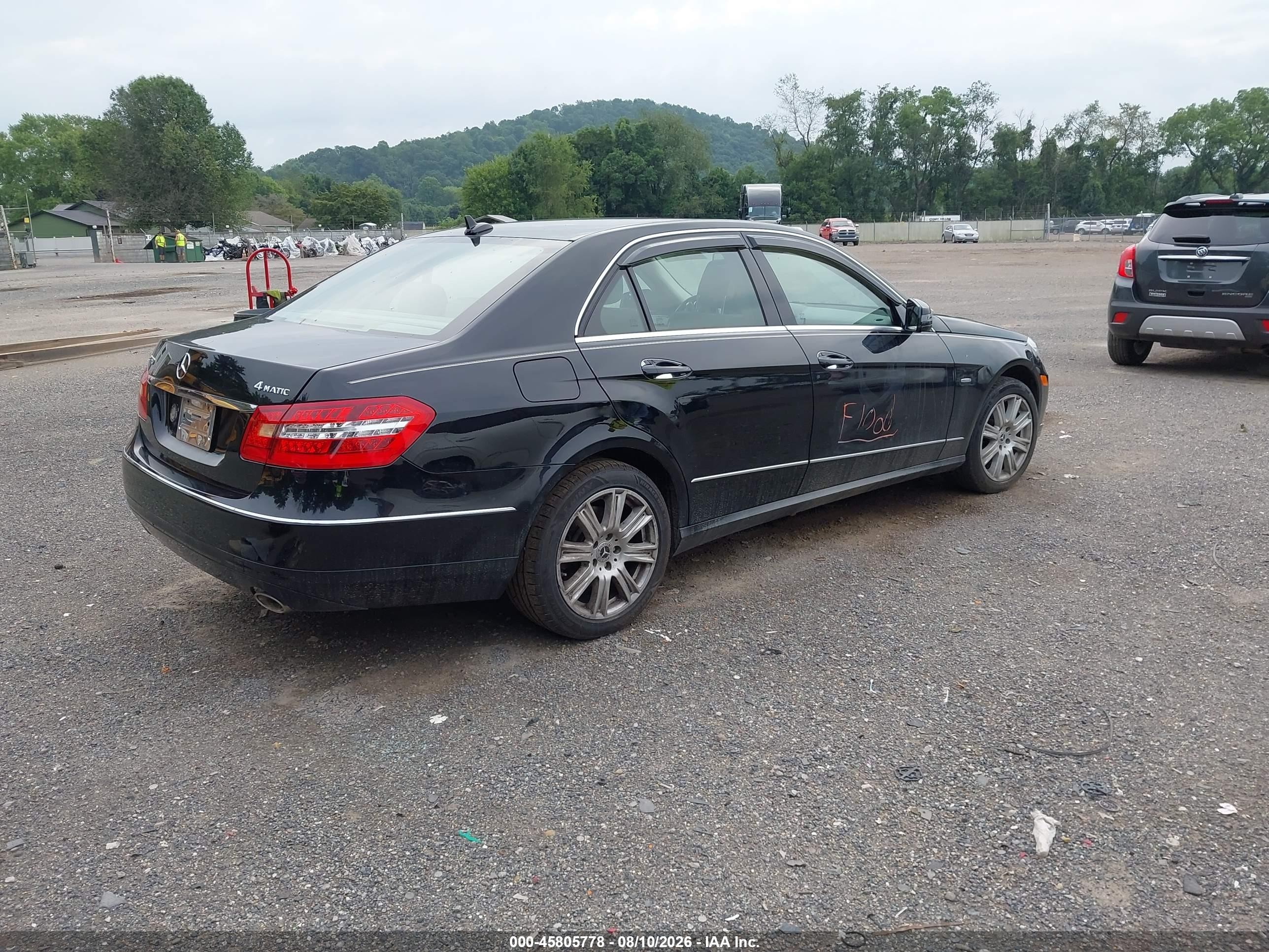 2012 Mercedes-benz E 350 4matic Black vin: WDDHF8JB7CA647905