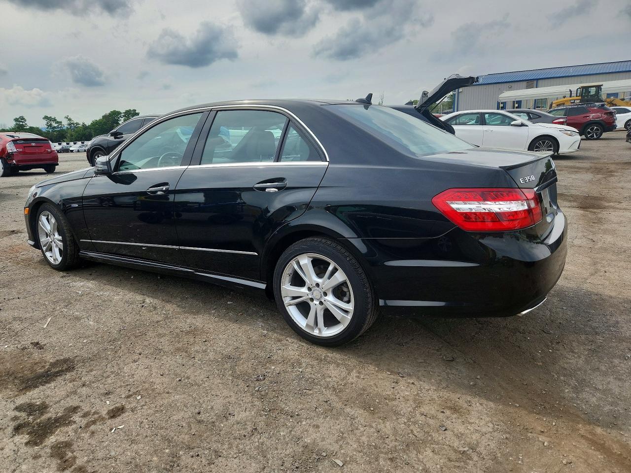 2012 Mercedes-benz E 350 4matic Black vin: WDDHF8JB7CA648925