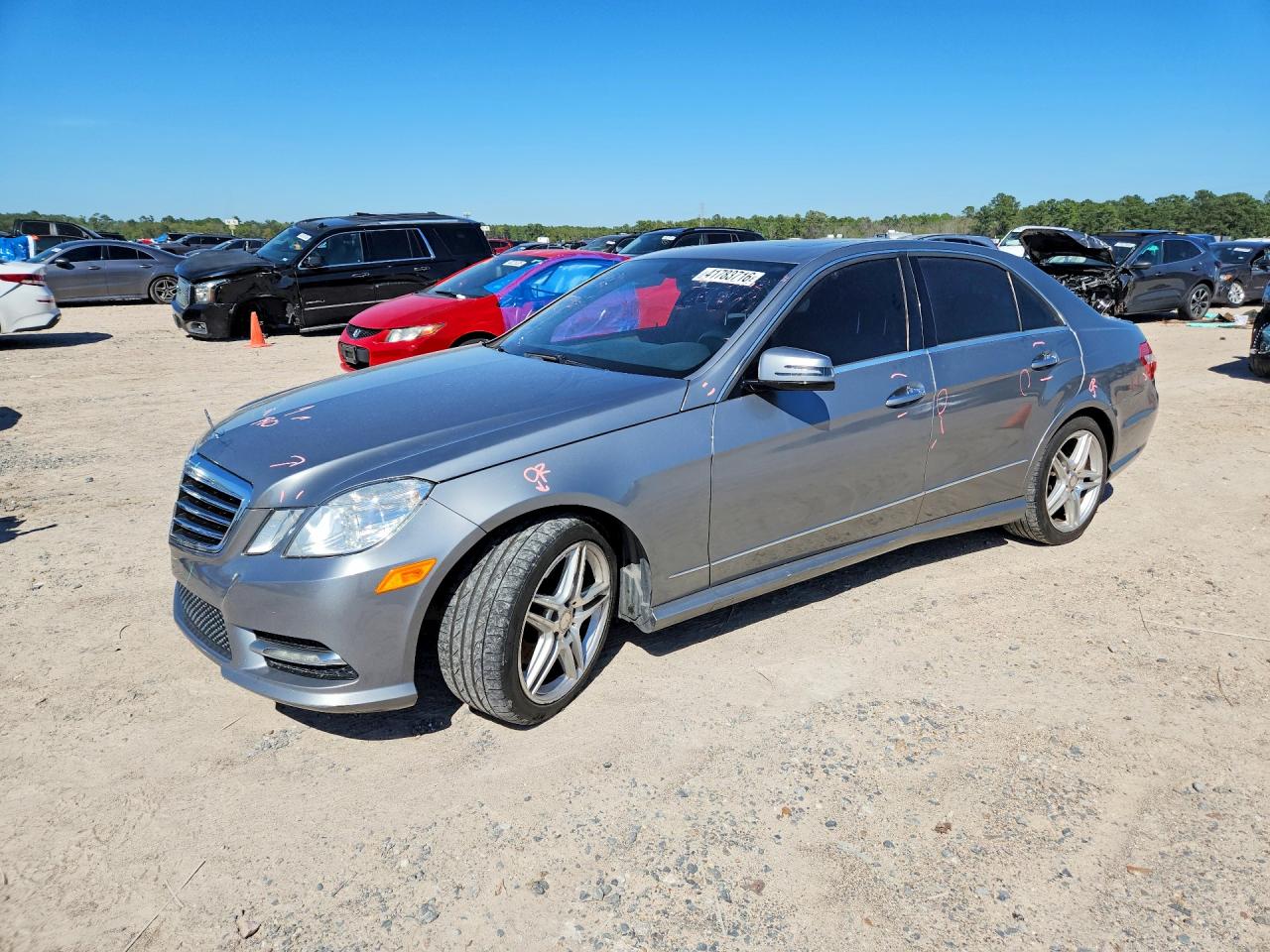 2013 Mercedes Benz 350 Silver vin: WDDHF8JB7DA665161