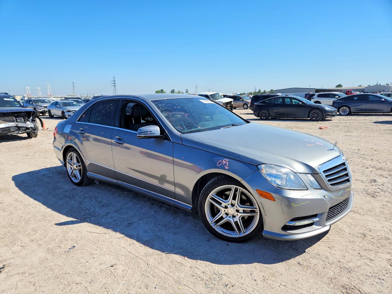 2013 Mercedes Benz 350 Silver vin: WDDHF8JB7DA665161