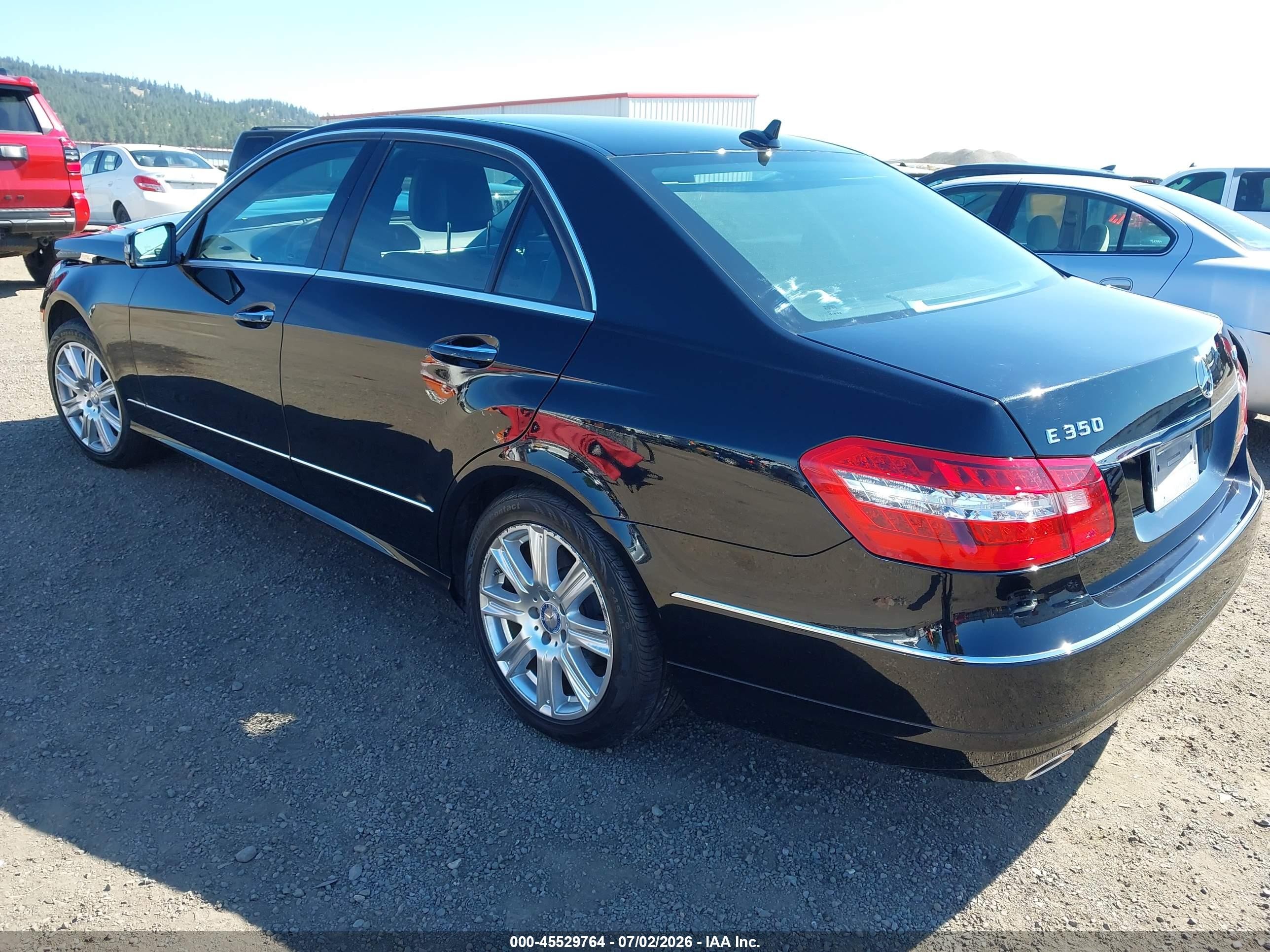 2013 Mercedes-benz E 350 4matic Black vin: WDDHF8JB7DA701544