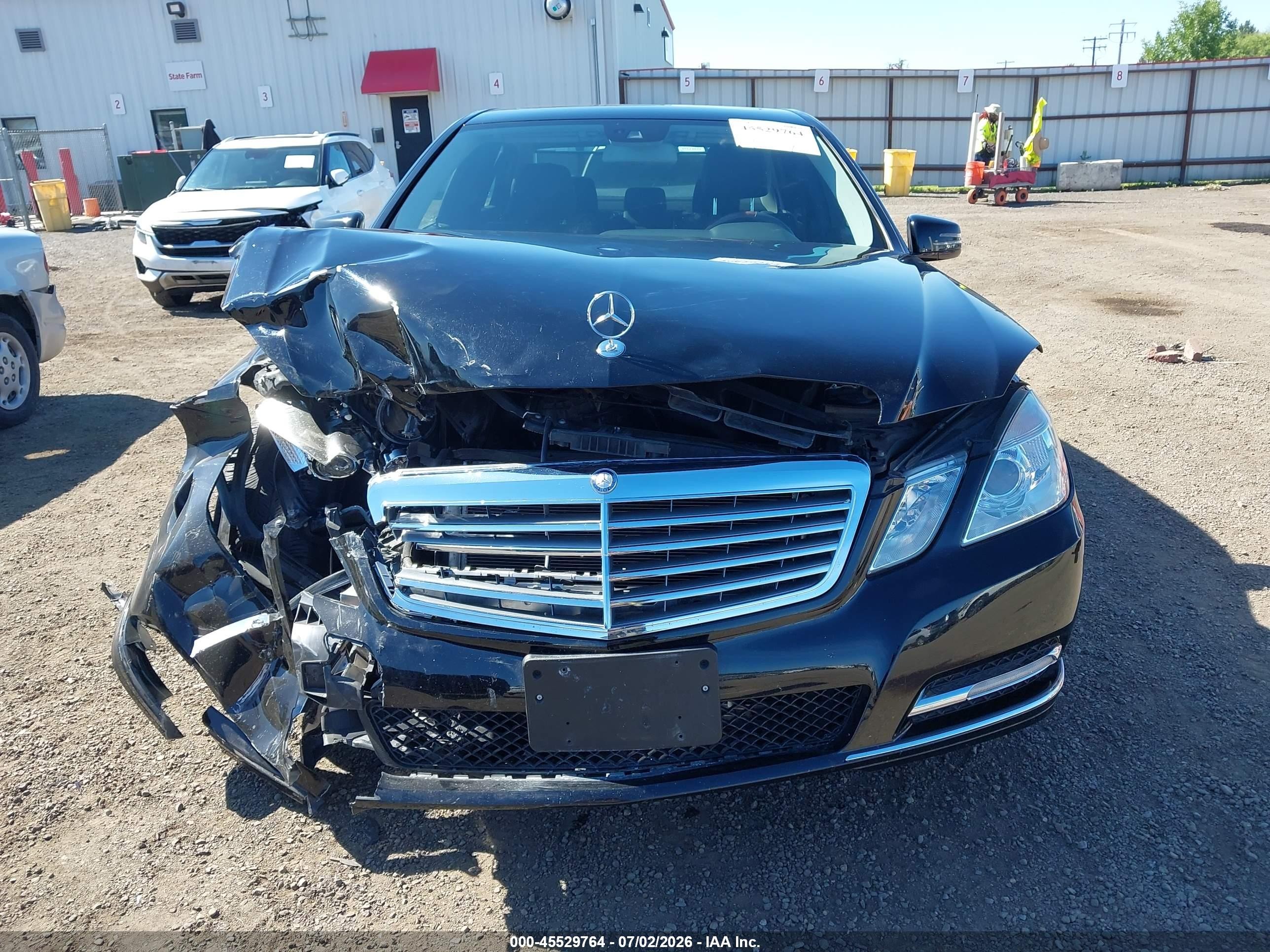 2013 Mercedes-benz E 350 4matic Black vin: WDDHF8JB7DA701544