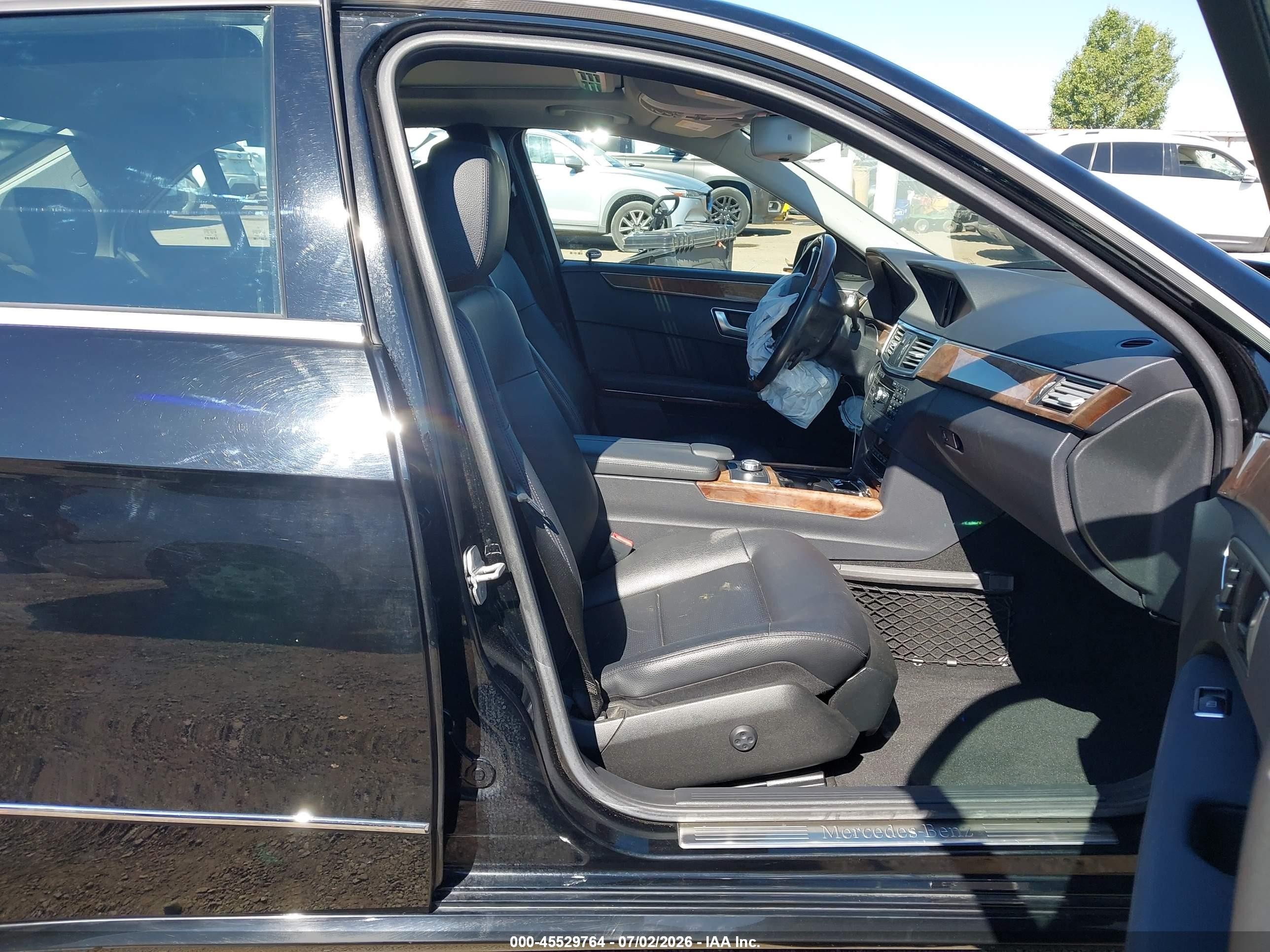 2013 Mercedes-benz E 350 4matic Black vin: WDDHF8JB7DA701544