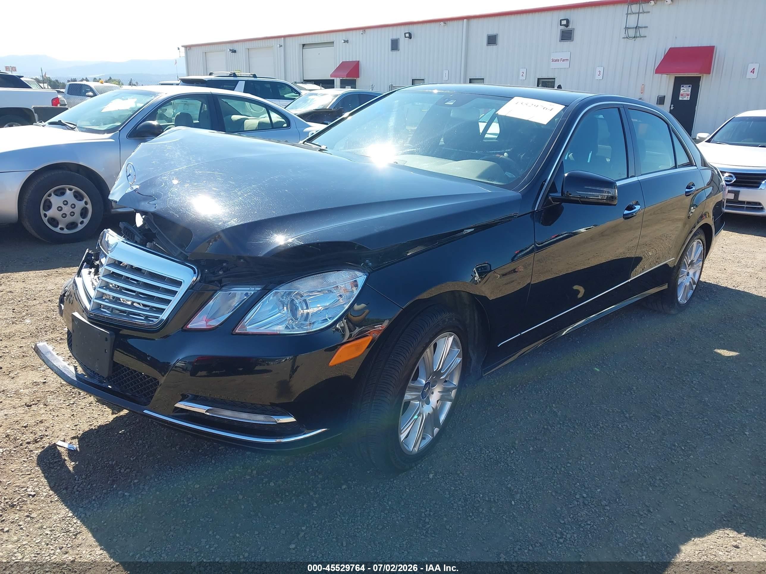 2013 Mercedes-benz E 350 4matic Black vin: WDDHF8JB7DA701544
