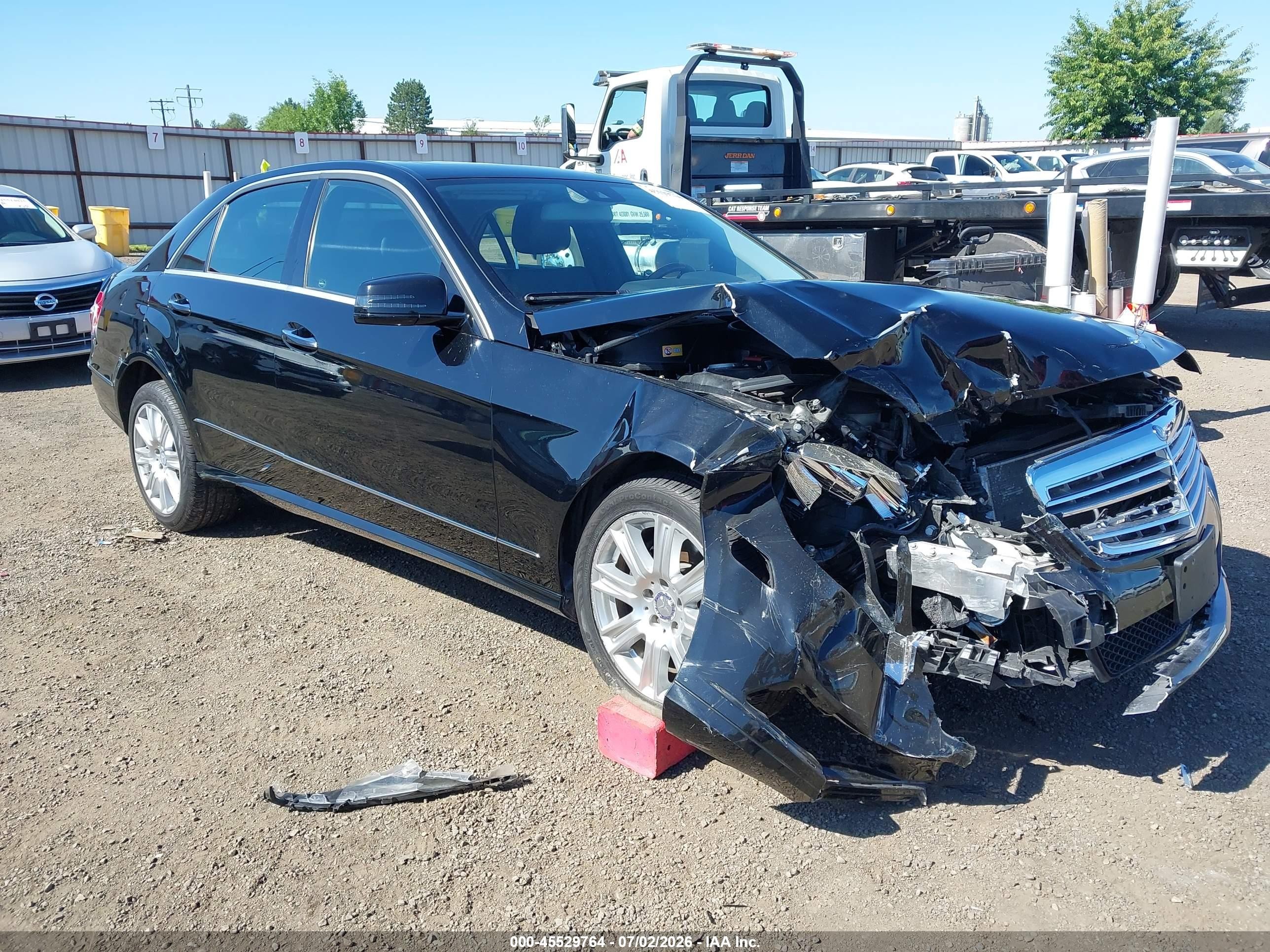 2013 Mercedes-benz E 350 4matic Black vin: WDDHF8JB7DA701544