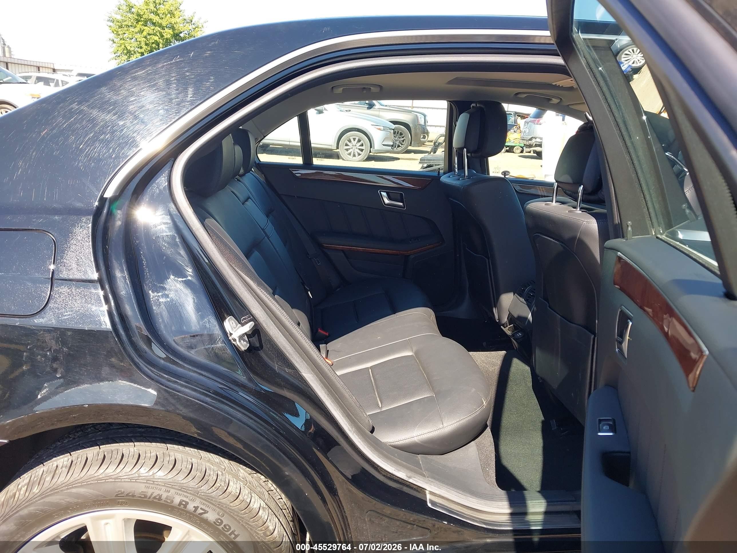 2013 Mercedes-benz E 350 4matic Black vin: WDDHF8JB7DA701544