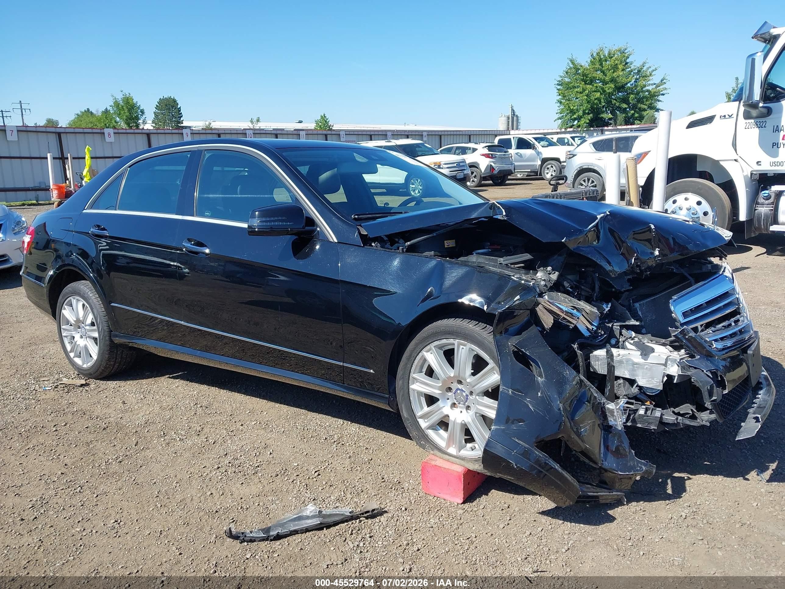 2013 Mercedes-benz E 350 4matic Black vin: WDDHF8JB7DA701544