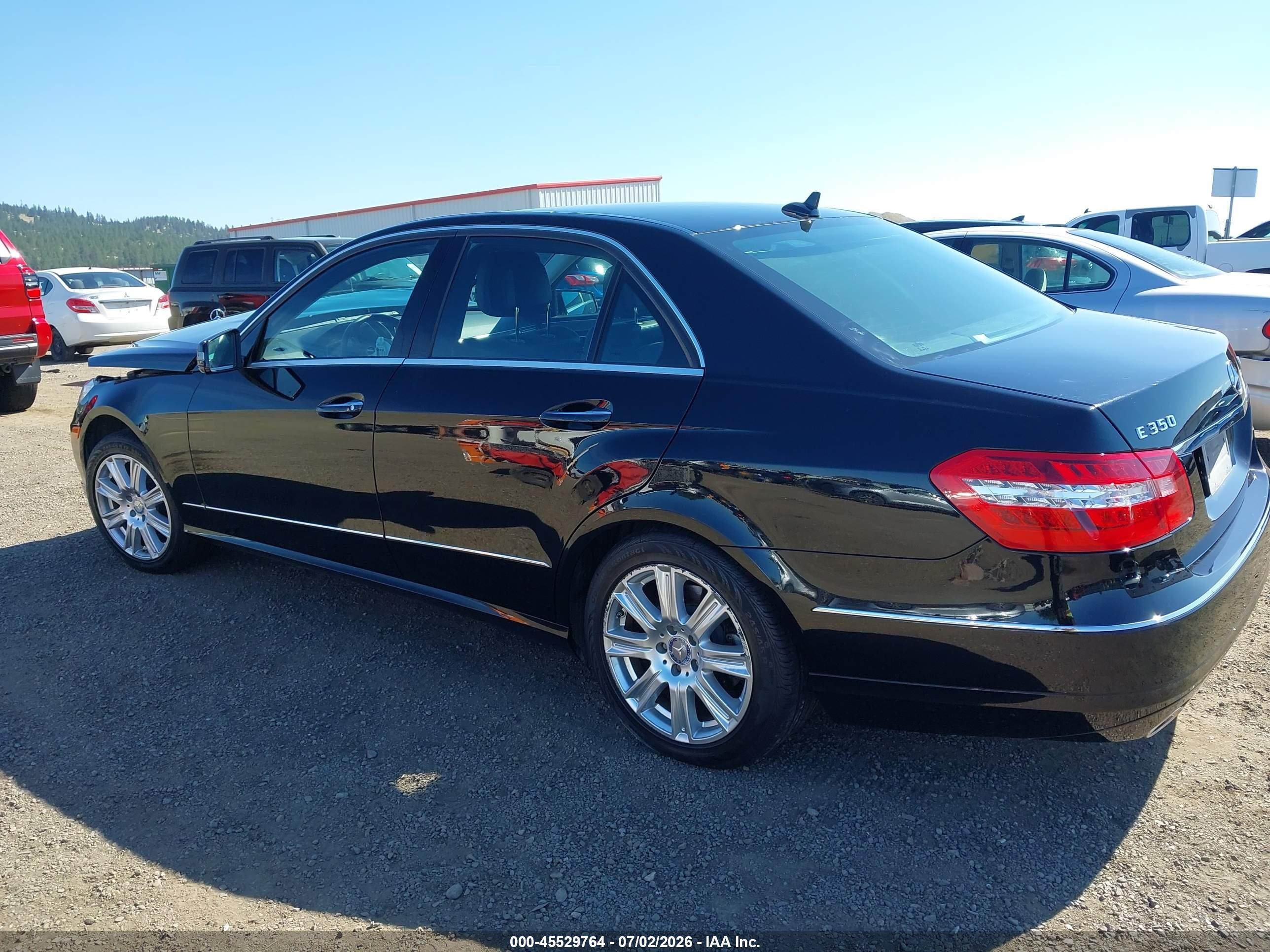 2013 Mercedes-benz E 350 4matic Black vin: WDDHF8JB7DA701544