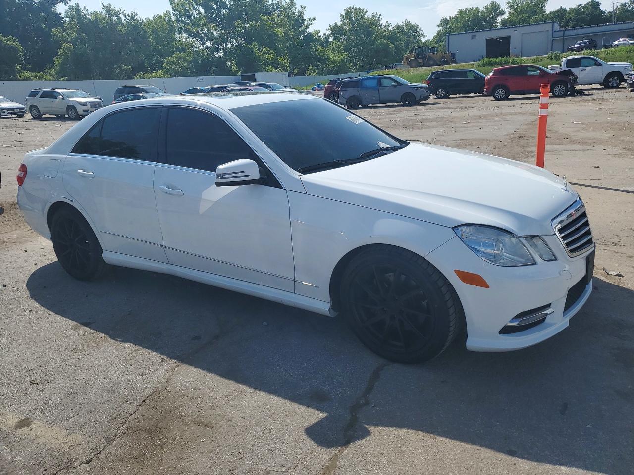 2013 Mercedes-benz E 350 4matic White vin: WDDHF8JB7DA736052