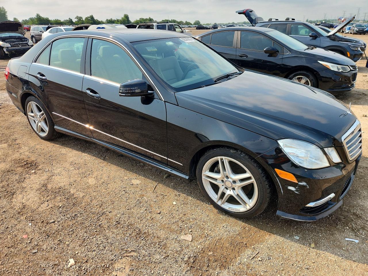 2013 Mercedes-benz E 350 4matic Black vin: WDDHF8JB7DA753885