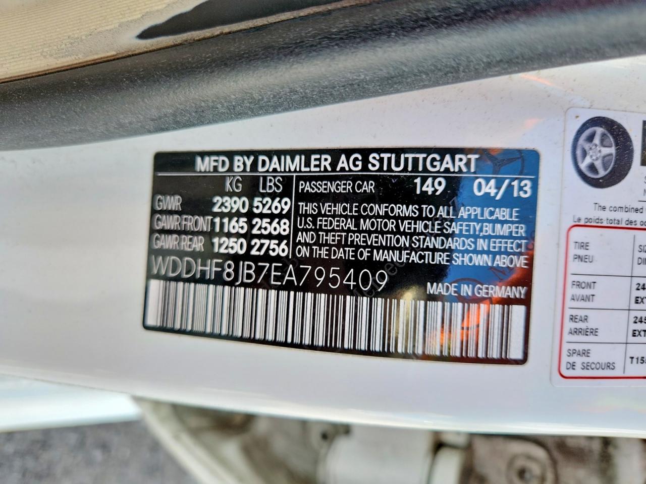 2014 Mercedes-benz E 350 4matic White vin: WDDHF8JB7EA795409