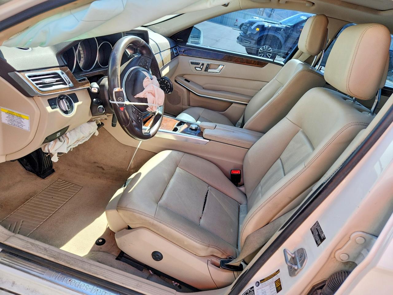 2014 Mercedes-benz E 350 4matic White vin: WDDHF8JB7EA795409