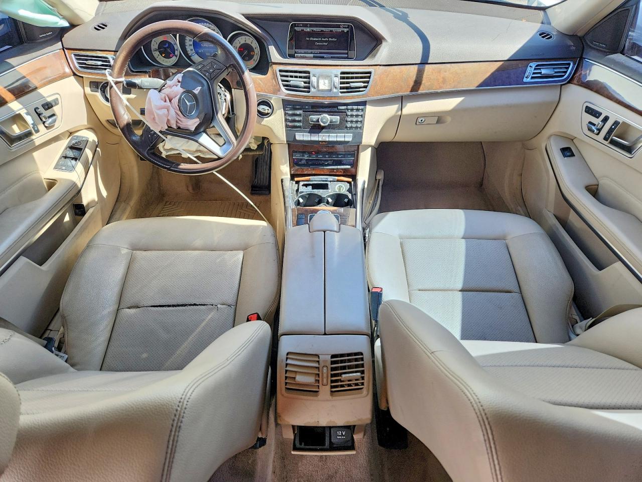 2014 Mercedes-benz E 350 4matic White vin: WDDHF8JB7EA795409