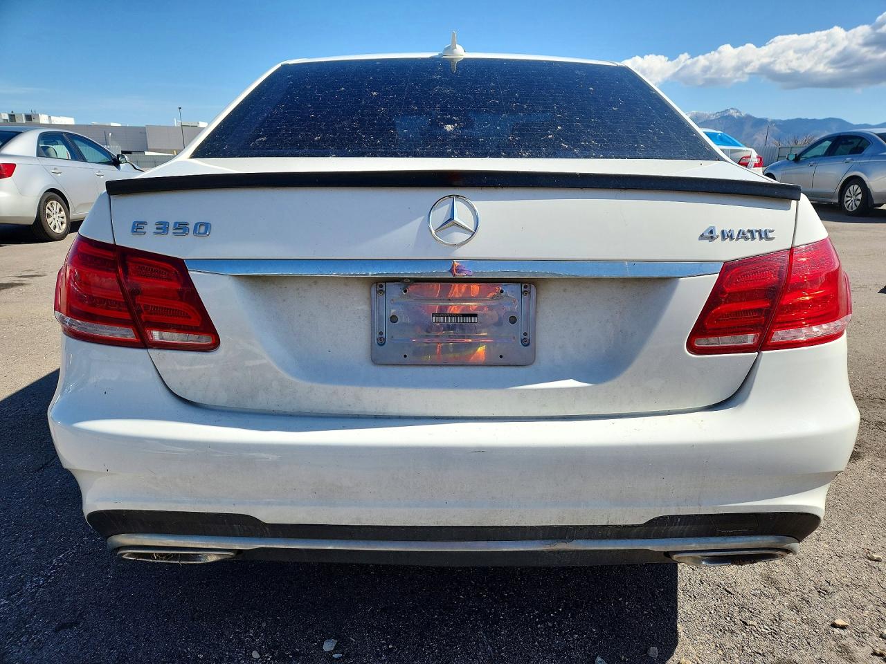 2014 Mercedes-benz E 350 4matic White vin: WDDHF8JB7EA795409