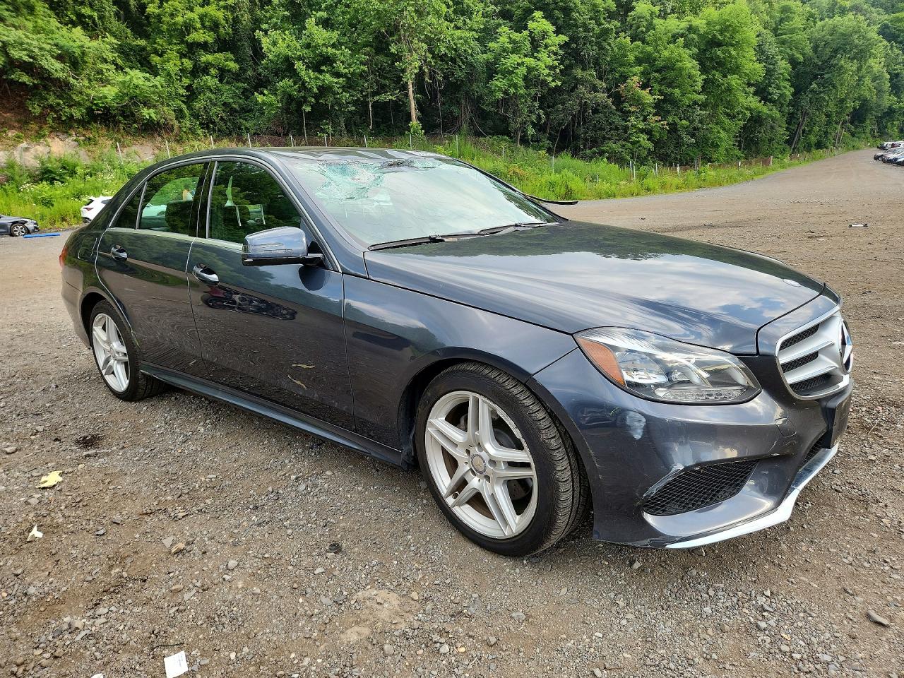 2014 Mercedes-benz E 350 4matic Gray vin: WDDHF8JB7EA830384