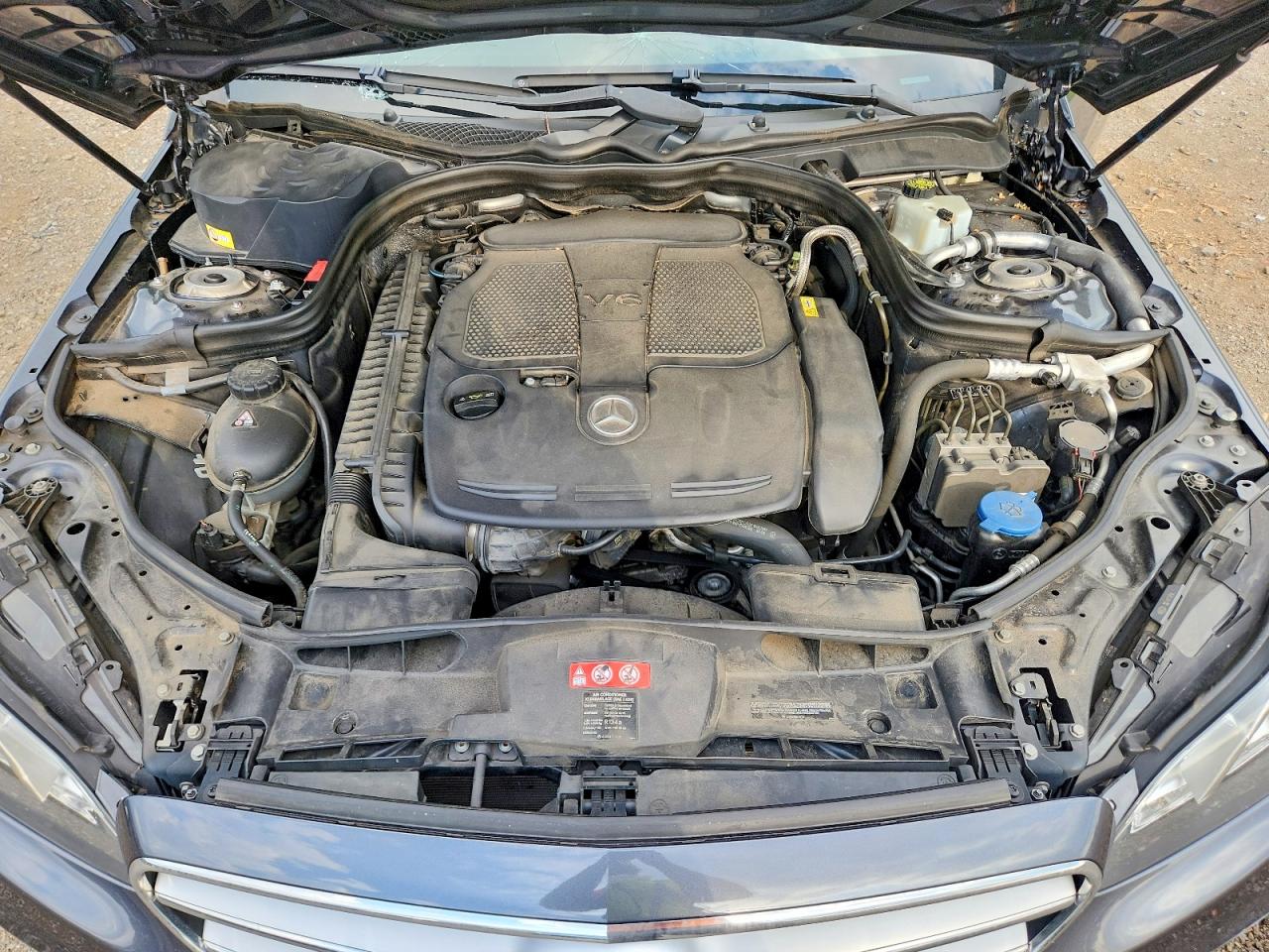 2014 Mercedes-benz E 350 4matic Gray vin: WDDHF8JB7EA830384