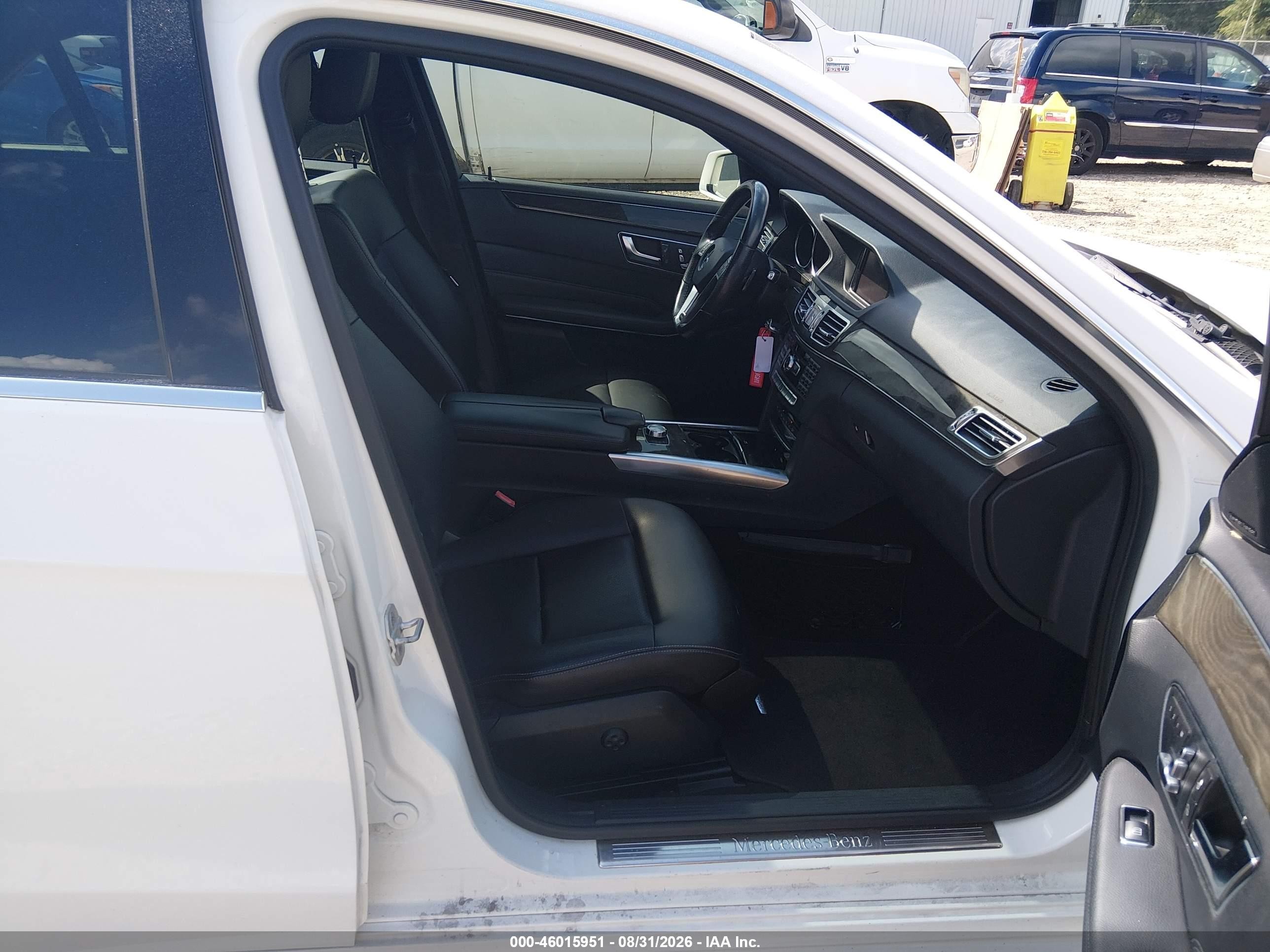 2014 Mercedes-benz E 350 4matic White vin: WDDHF8JB7EA886485