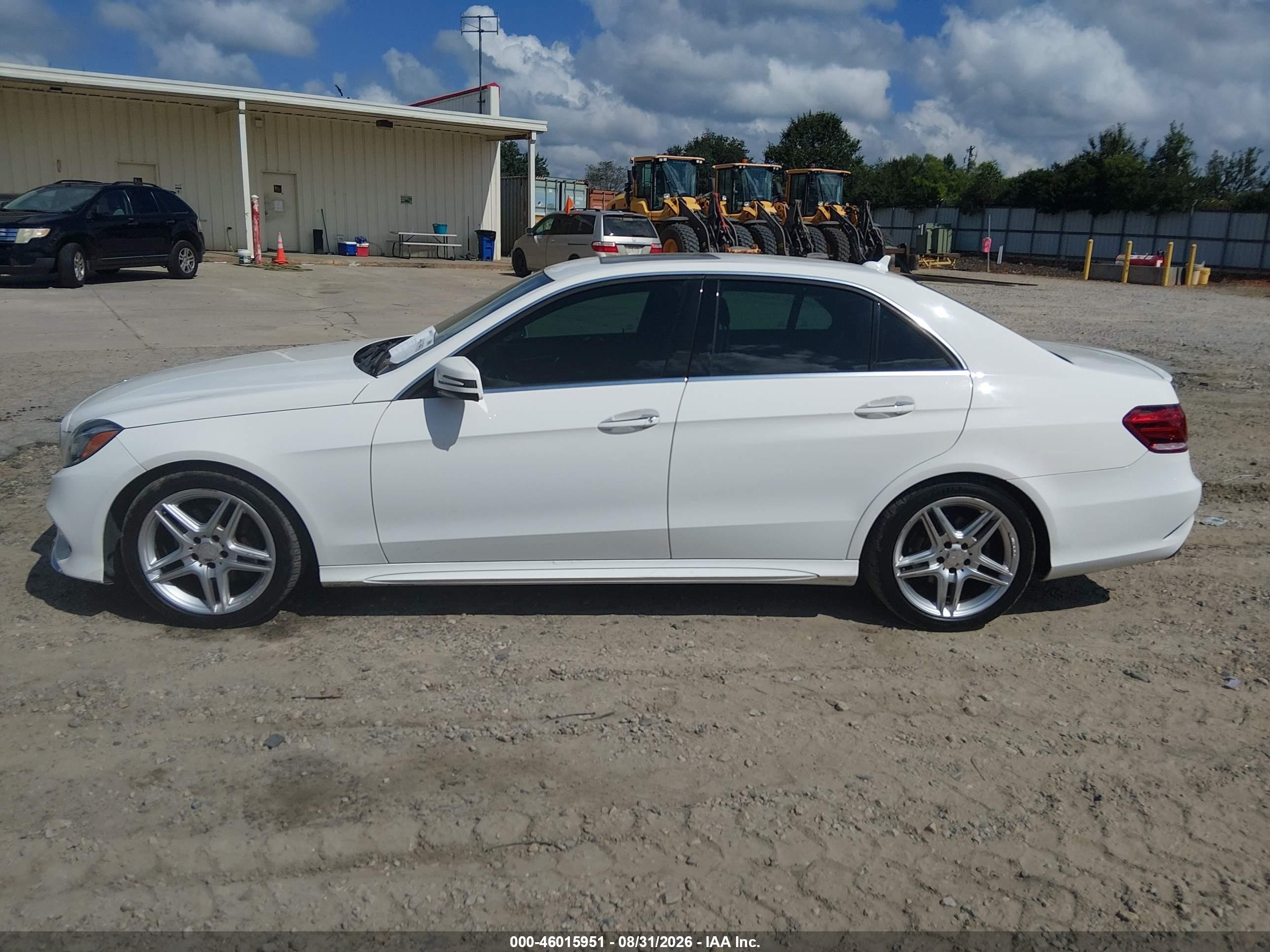2014 Mercedes-benz E 350 4matic White vin: WDDHF8JB7EA886485