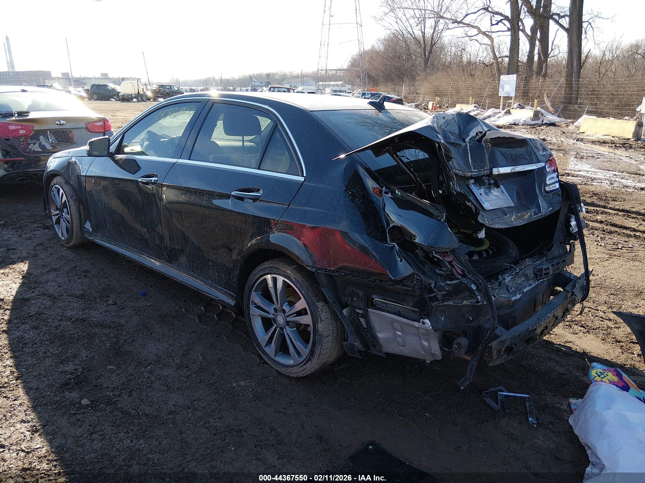 2014 Mercedes-benz E 350 4matic Black vin: WDDHF8JB7EA996484