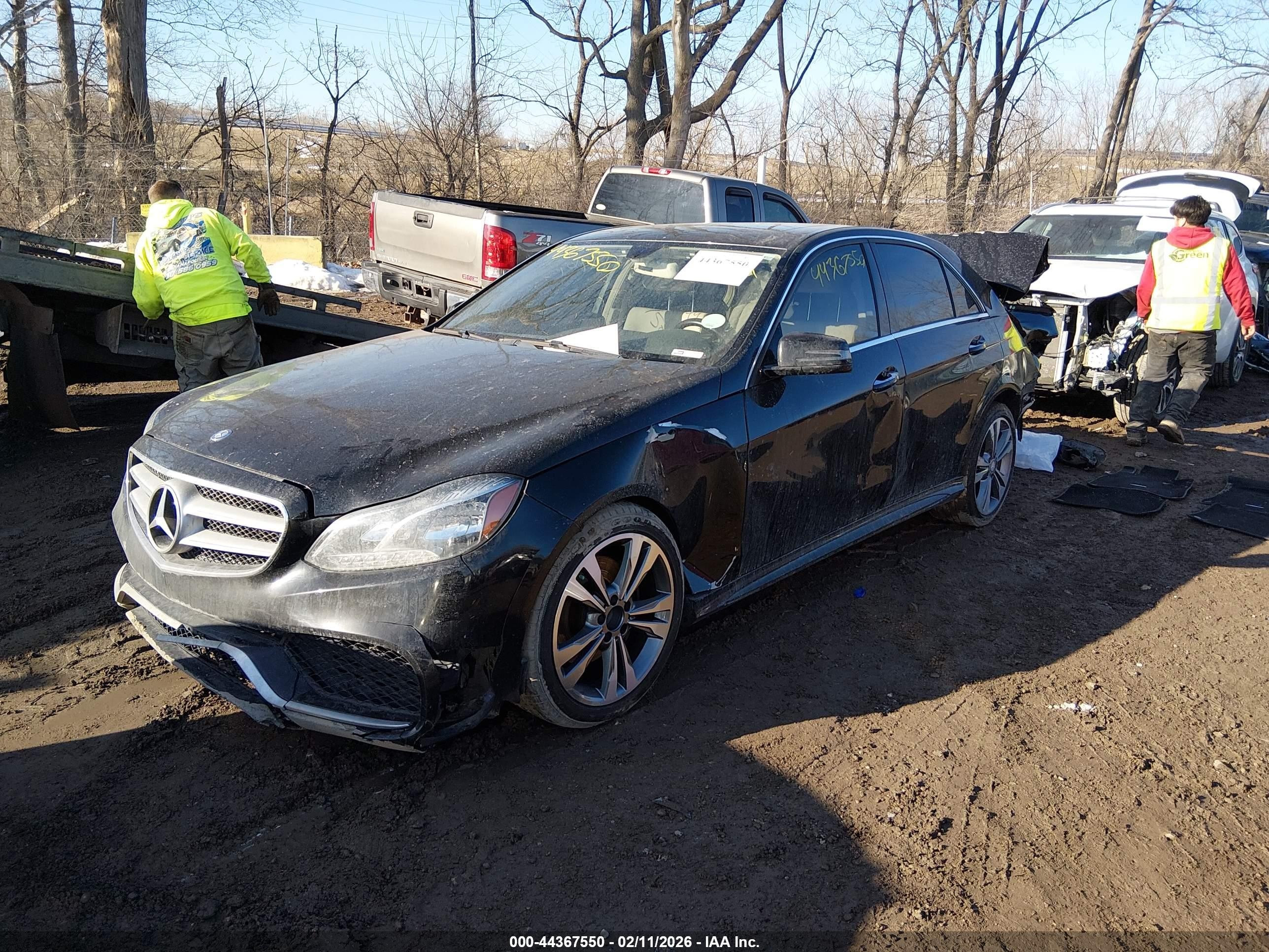 2014 Mercedes-benz E 350 4matic Black vin: WDDHF8JB7EA996484