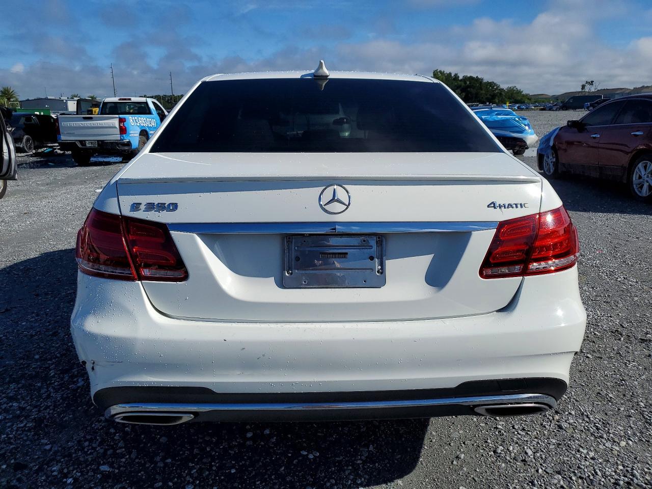 2014 Mercedes-benz E 350 4matic White vin: WDDHF8JB7EB009926