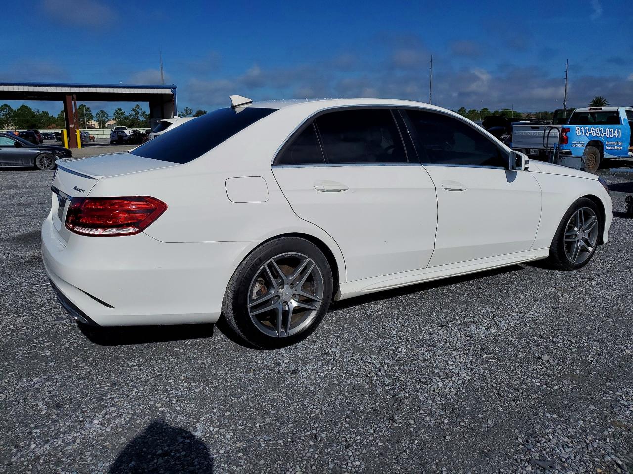 2014 Mercedes-benz E 350 4matic White vin: WDDHF8JB7EB009926