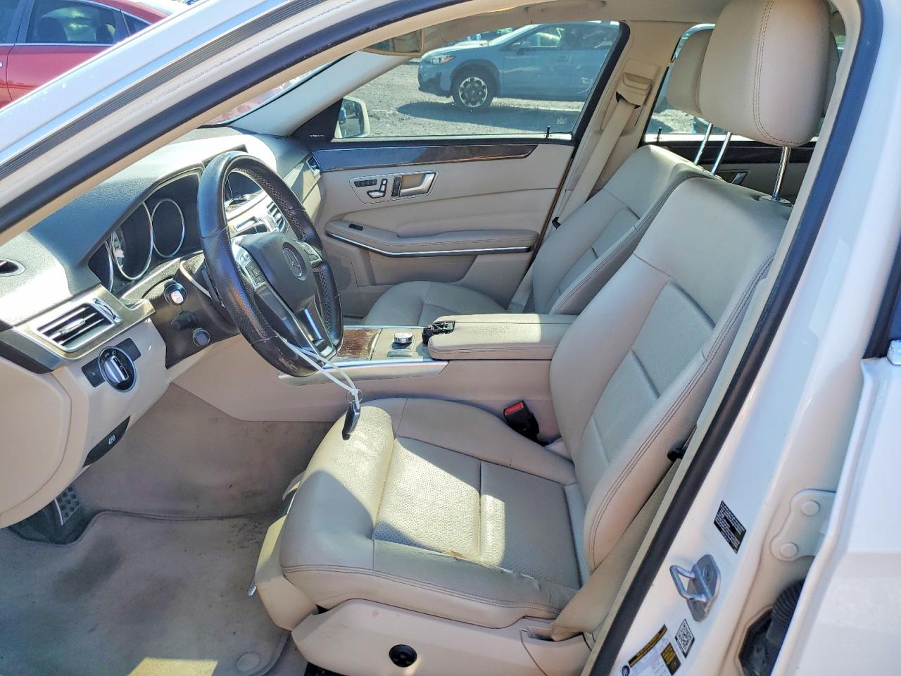 2014 Mercedes-benz E 350 4matic White vin: WDDHF8JB7EB009926