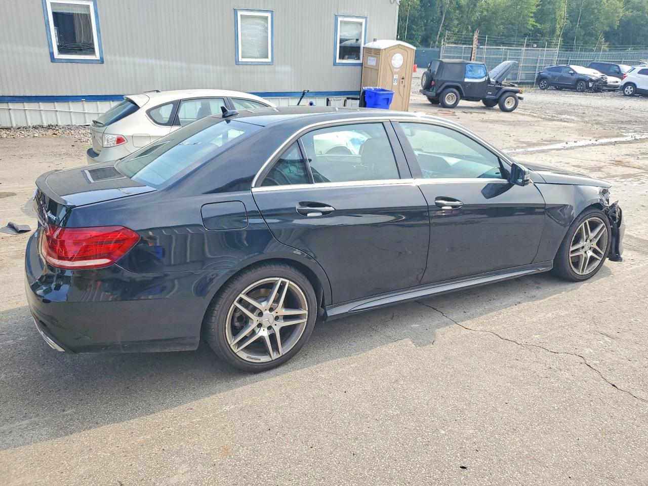 2014 Mercedes-benz E 350 4matic Черный vin: WDDHF8JB7EB030159