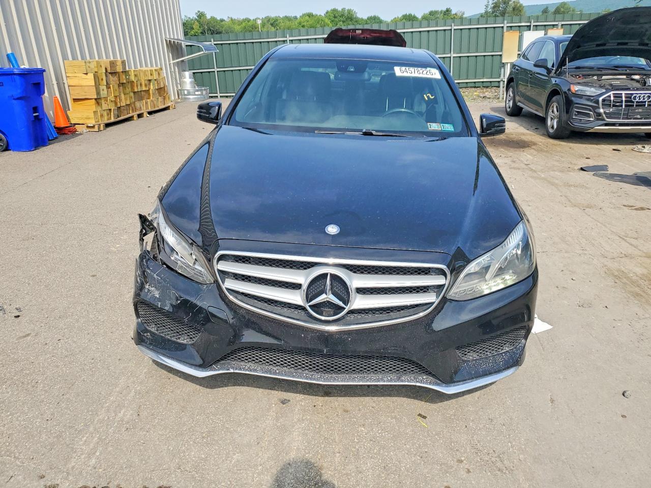 2014 Mercedes-benz E 350 4matic Черный vin: WDDHF8JB7EB030159