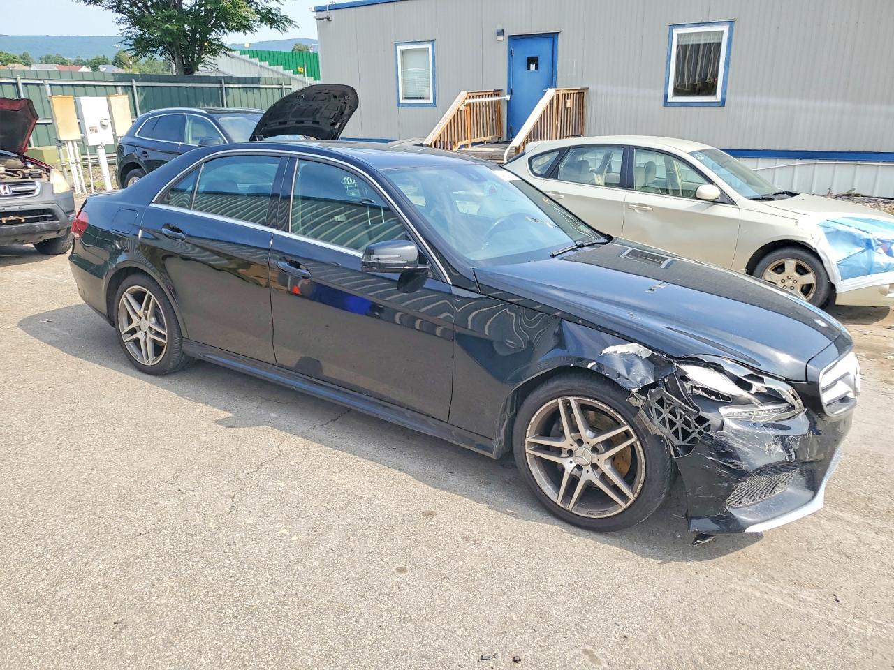 2014 Mercedes-benz E 350 4matic Черный vin: WDDHF8JB7EB030159
