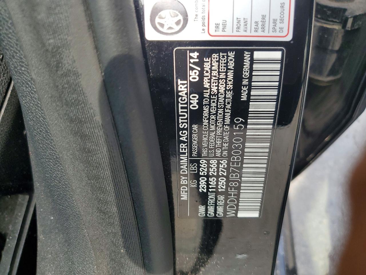 2014 Mercedes-benz E 350 4matic Черный vin: WDDHF8JB7EB030159