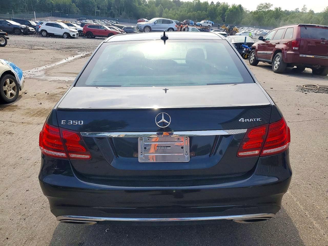 2014 Mercedes-benz E 350 4matic Черный vin: WDDHF8JB7EB030159