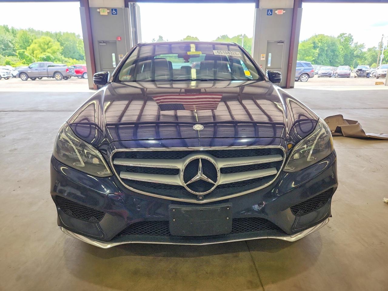 2014 Mercedes-benz E 350 4matic Blue vin: WDDHF8JB7EB046832