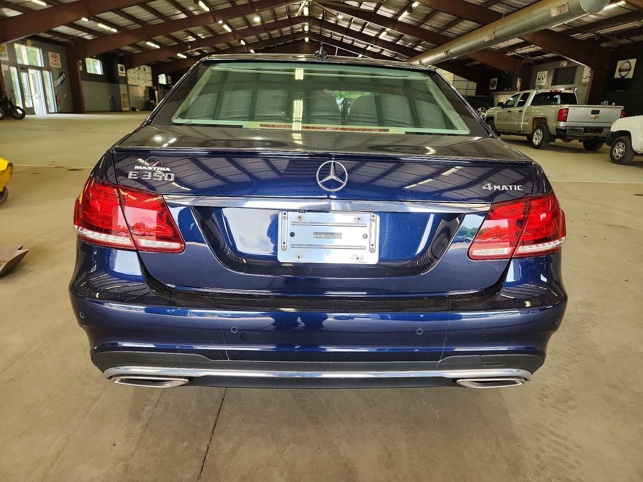 2014 Mercedes-benz E 350 4matic Blue vin: WDDHF8JB7EB046832