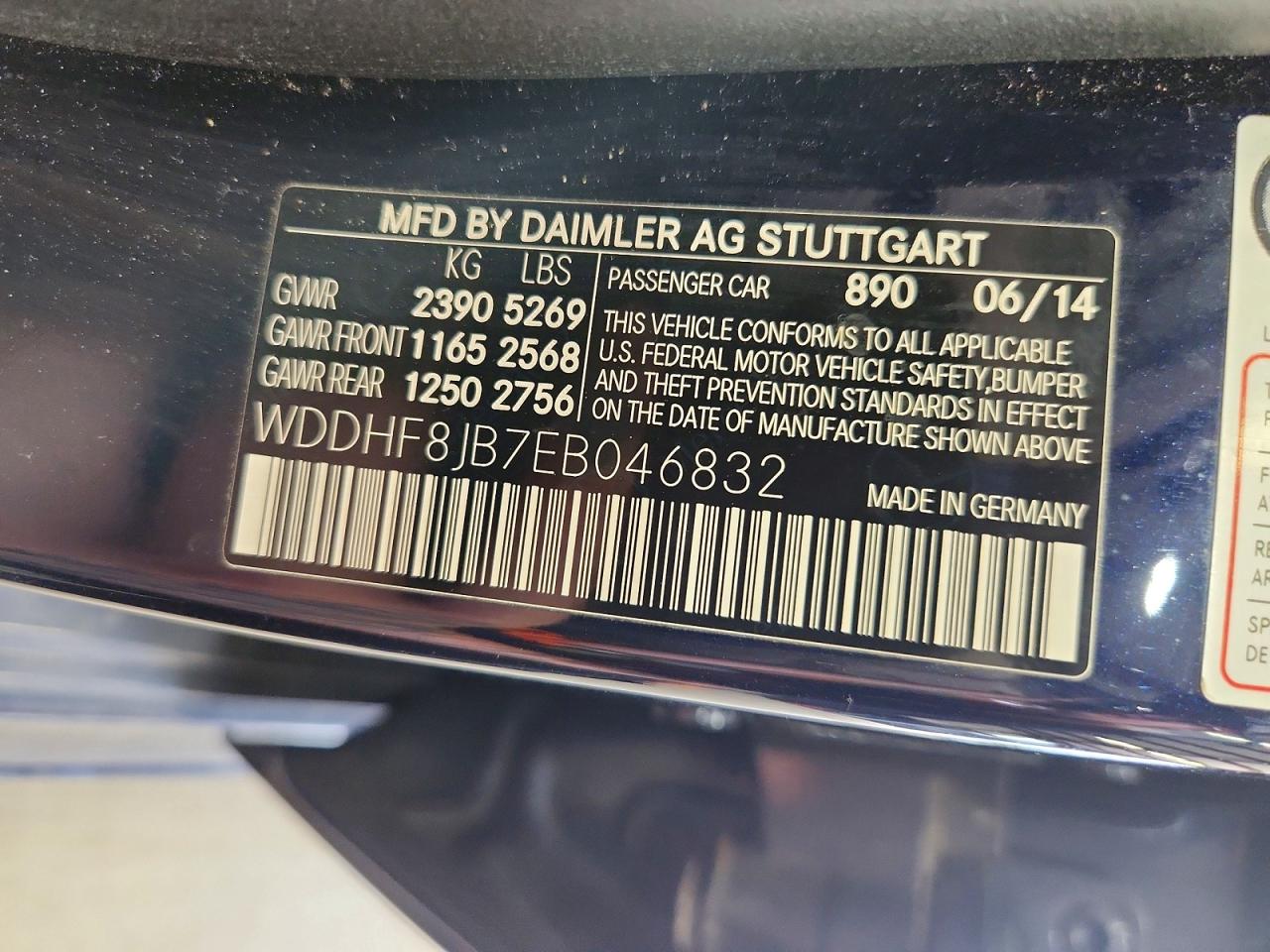 2014 Mercedes-benz E 350 4matic Blue vin: WDDHF8JB7EB046832