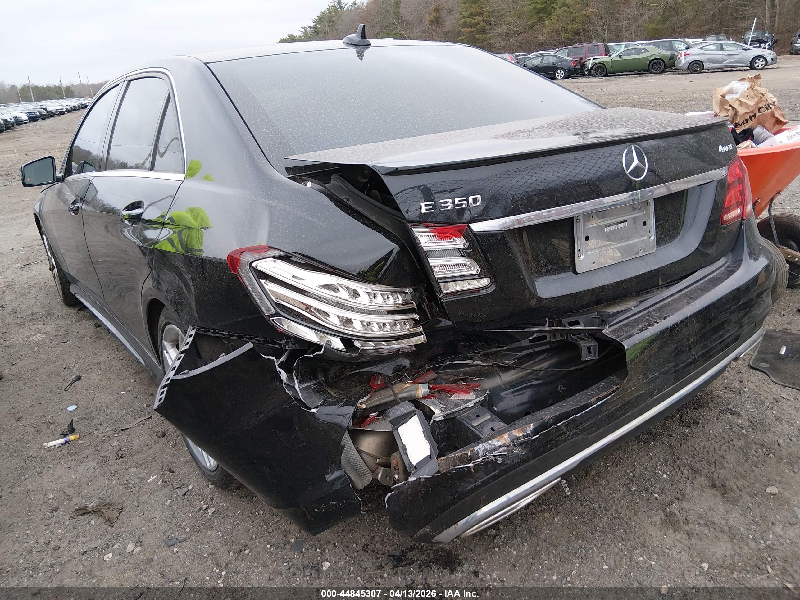 2014 Mercedes-benz E 350 4matic Black vin: WDDHF8JB7EB058169