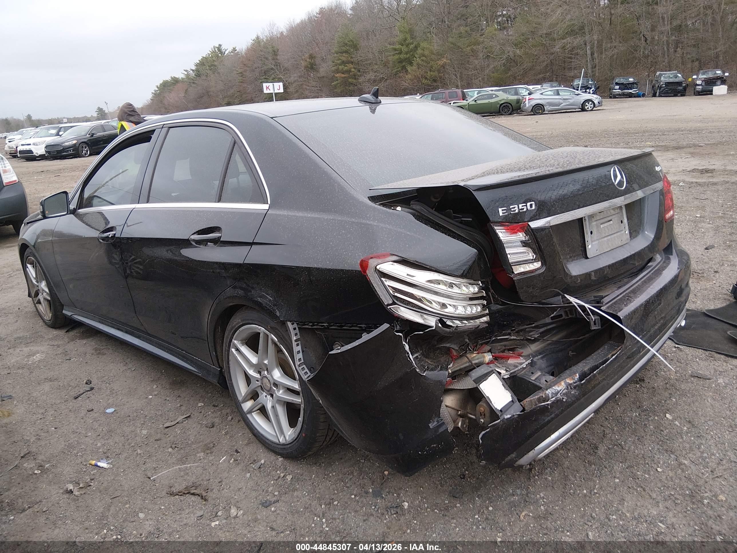 2014 Mercedes-benz E 350 4matic Black vin: WDDHF8JB7EB058169