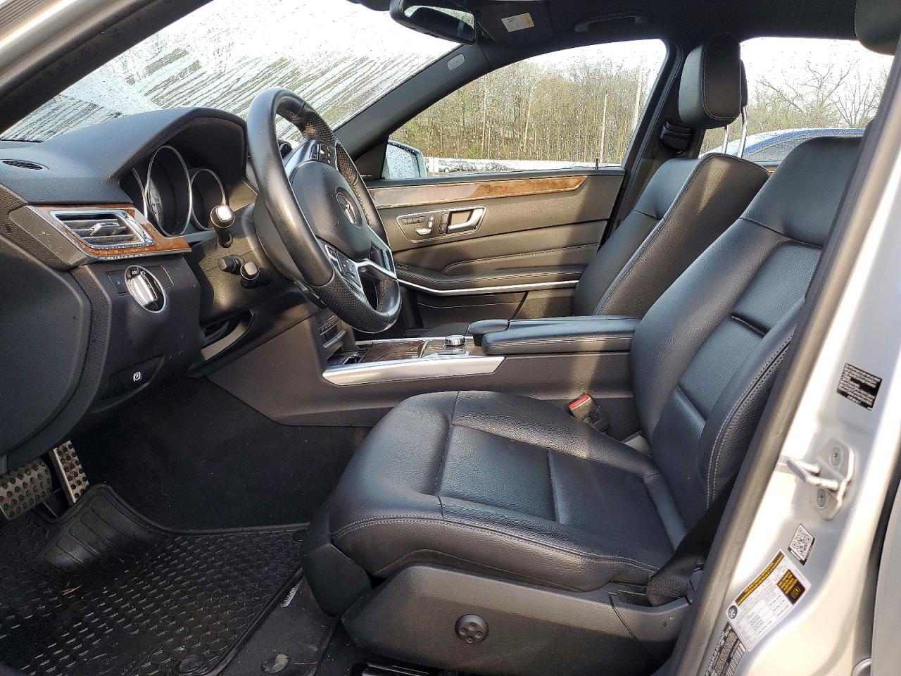 2014 Mercedes-benz E 350 4matic Silver vin: WDDHF8JB7EB059564