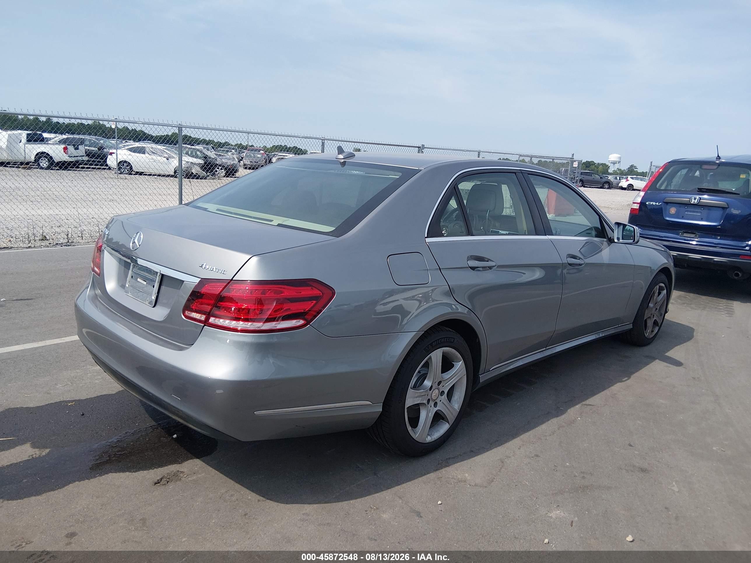 2015 Mercedes-benz E 350 4matic Silver vin: WDDHF8JB7FB093392