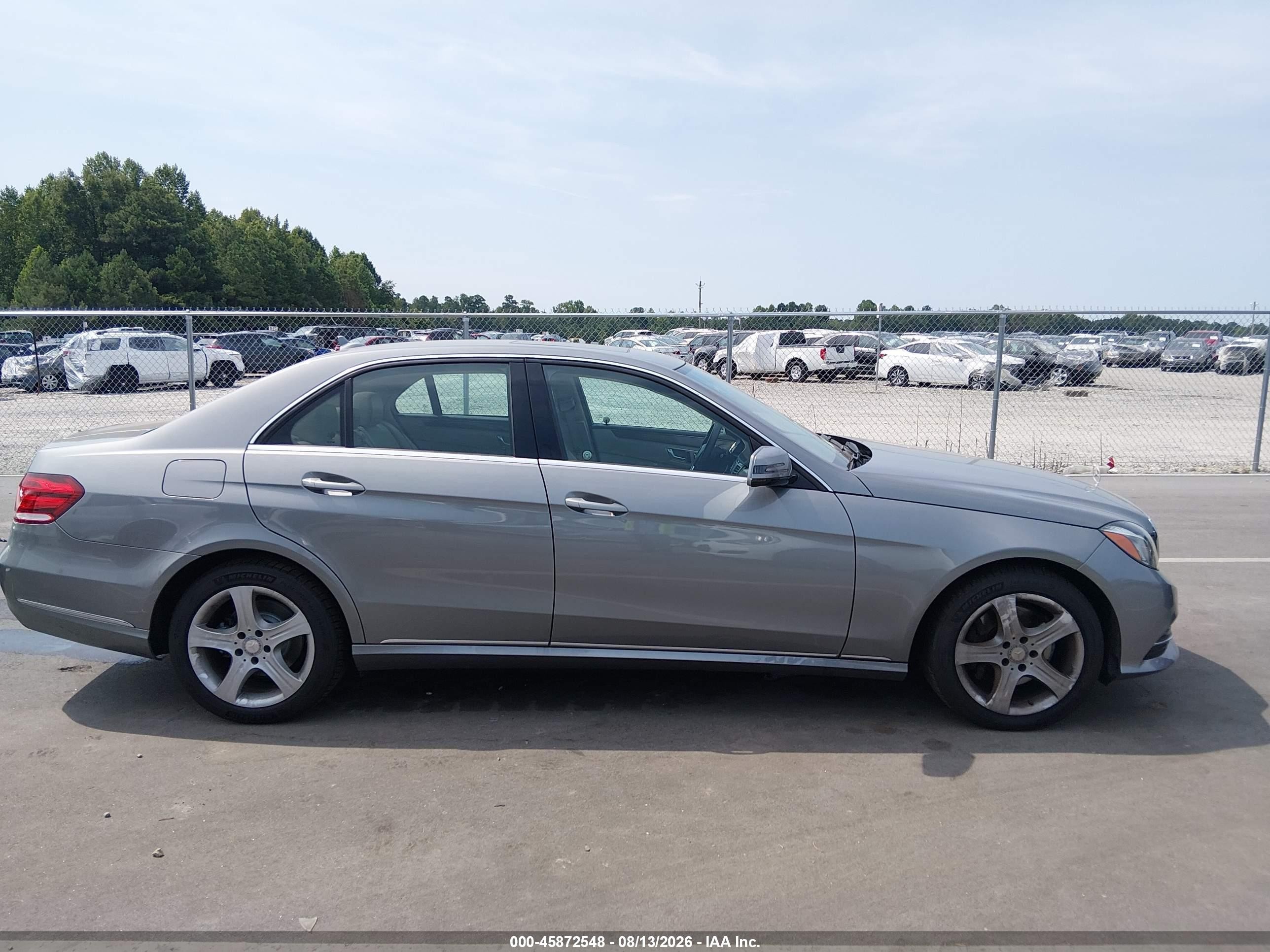 2015 Mercedes-benz E 350 4matic Silver vin: WDDHF8JB7FB093392