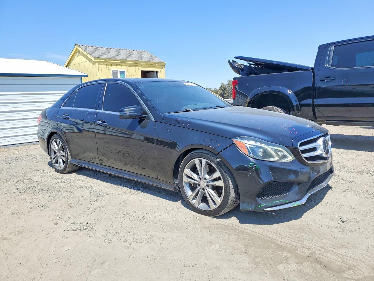 2015 Mercedes-benz E 350 4matic Black vin: WDDHF8JB7FB104813