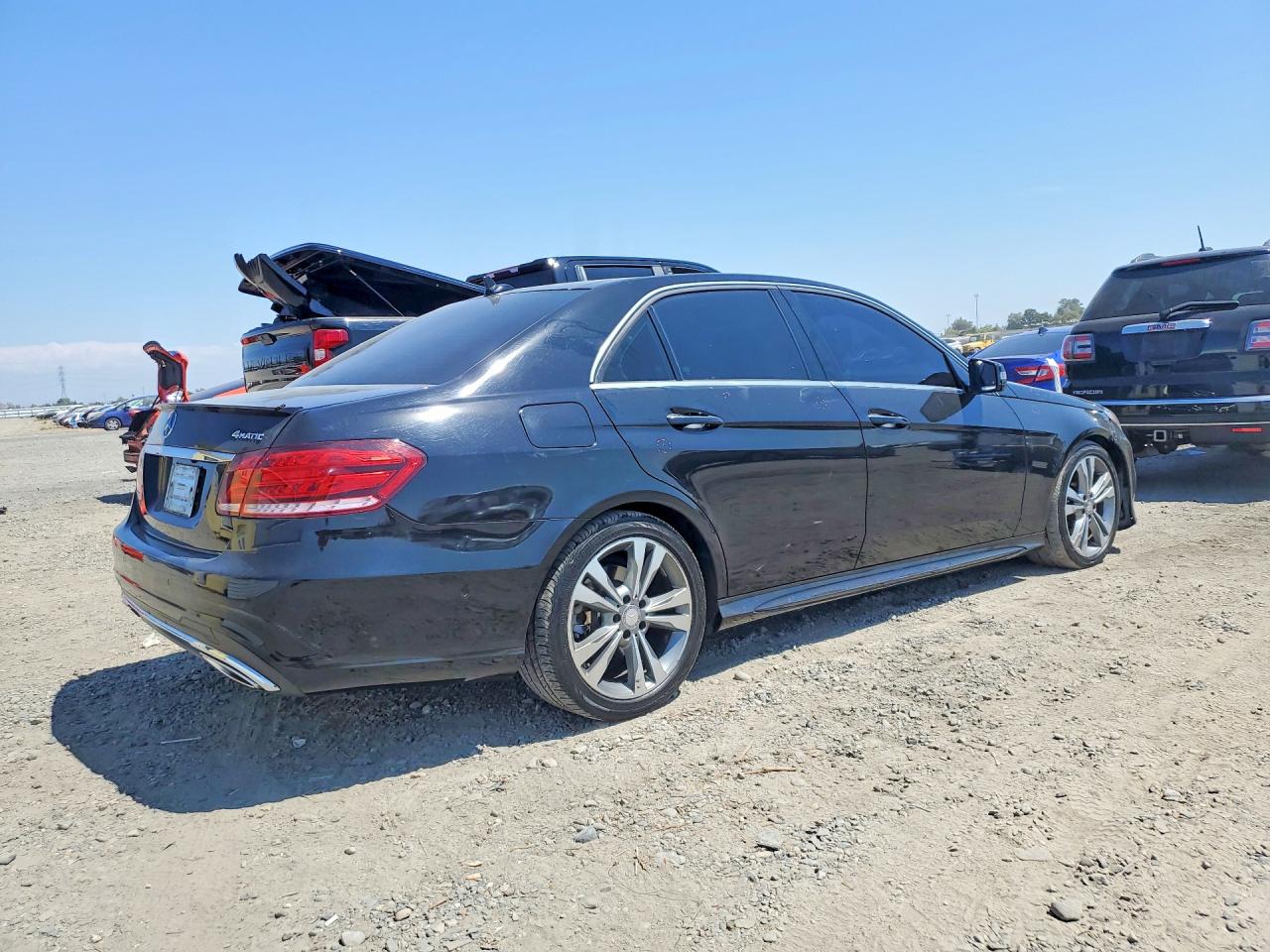 2015 Mercedes-benz E 350 4matic Black vin: WDDHF8JB7FB104813