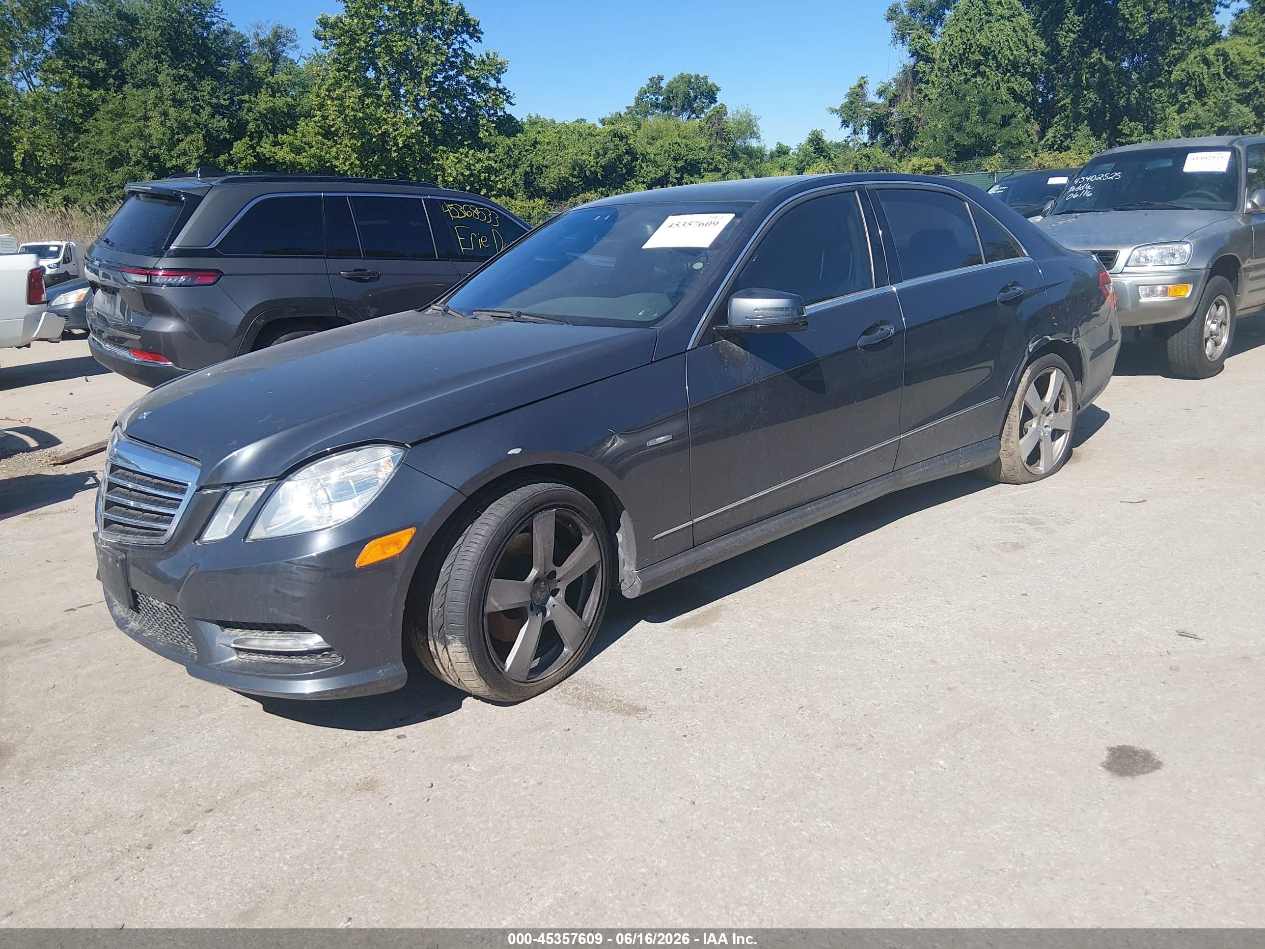 2012 Mercedes-benz E 350 4matic Gray vin: WDDHF8JB8CA580232