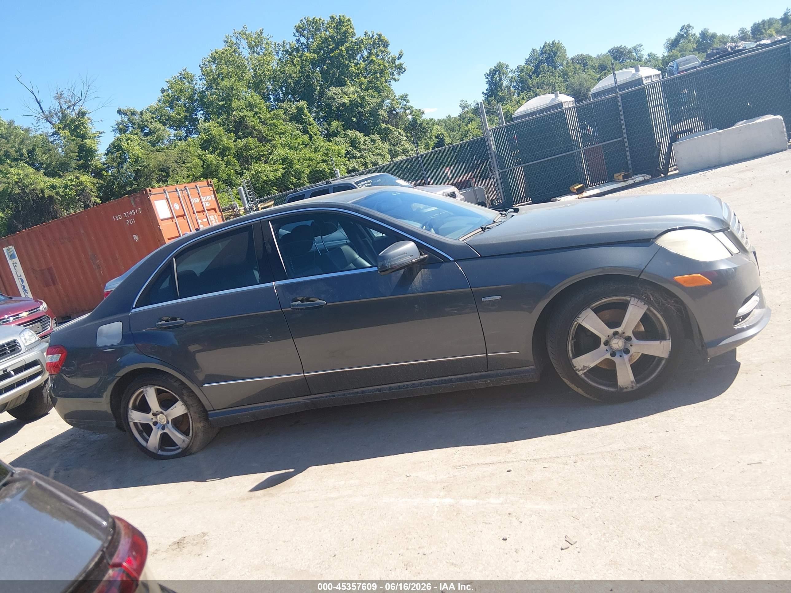 2012 Mercedes-benz E 350 4matic Gray vin: WDDHF8JB8CA580232